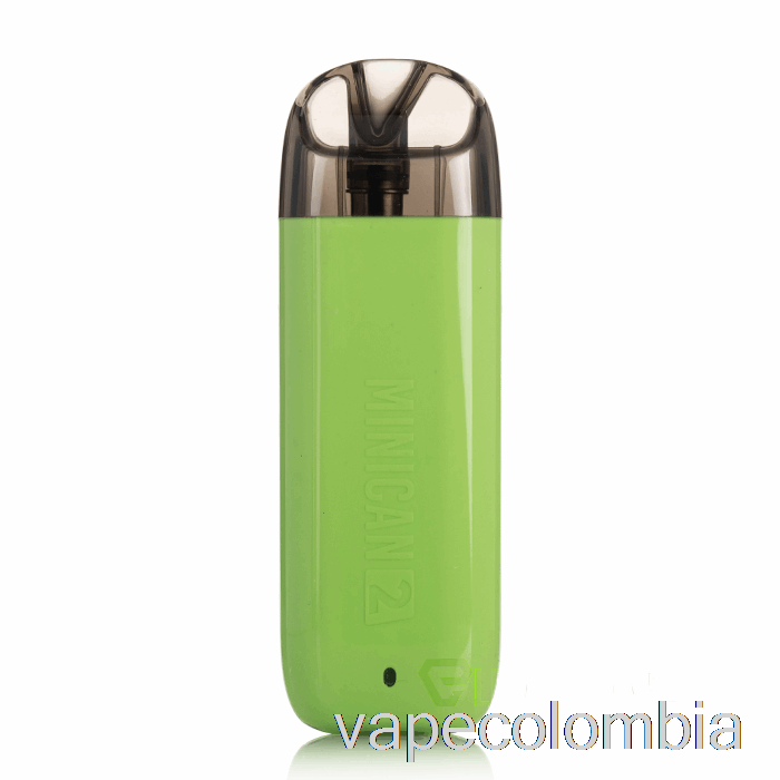 Vape Desechable Aspirar Minican 2 Pod System Verde Lima